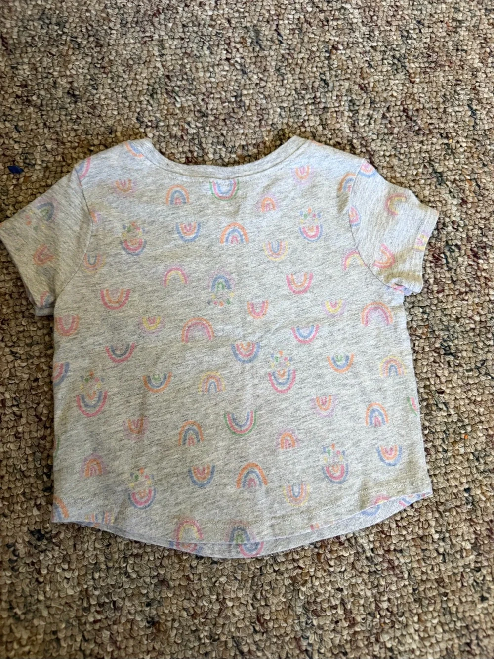Toddler Girl’s Rainbow Tee